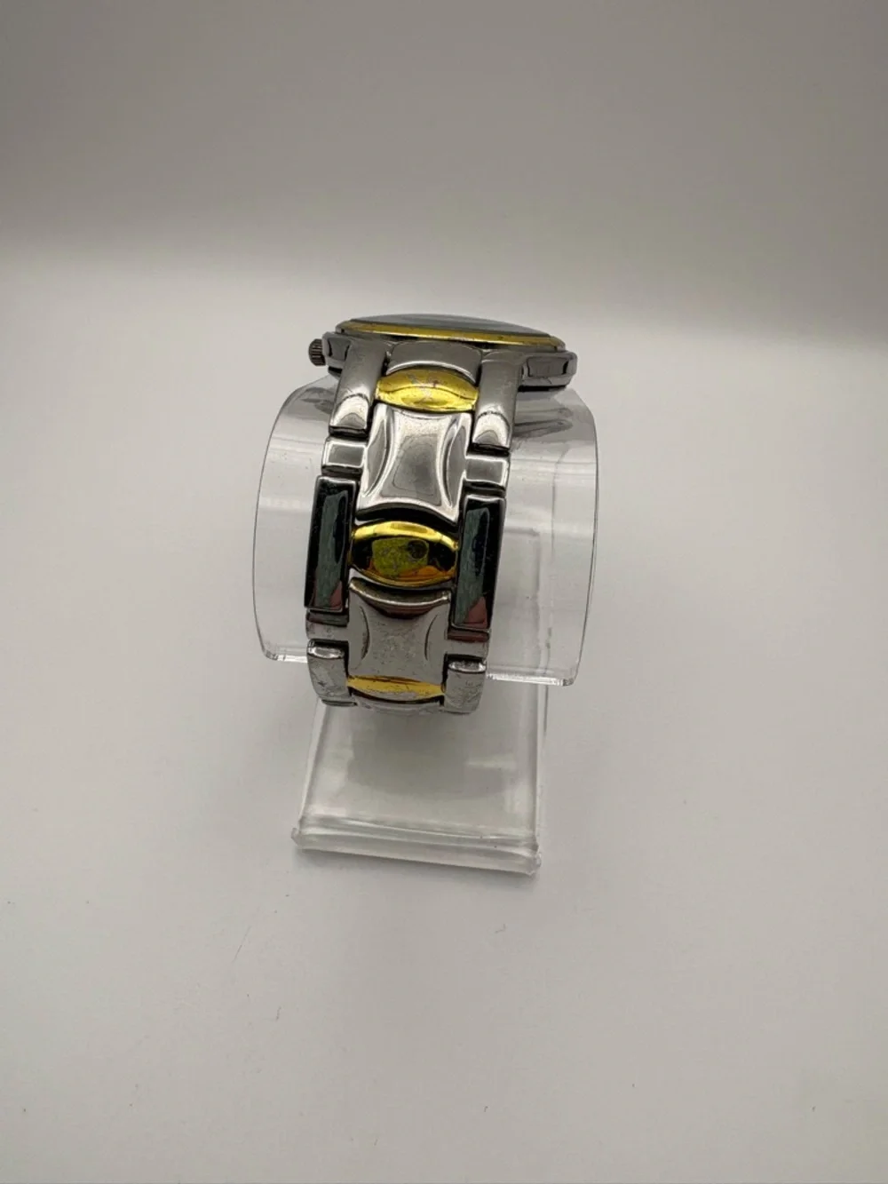 Geneva Two-Tone Silver &‎ Gold Men’s Watch